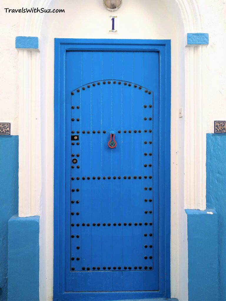 Blue door-Kasbah of the Udayas-Rabat, Morocco
