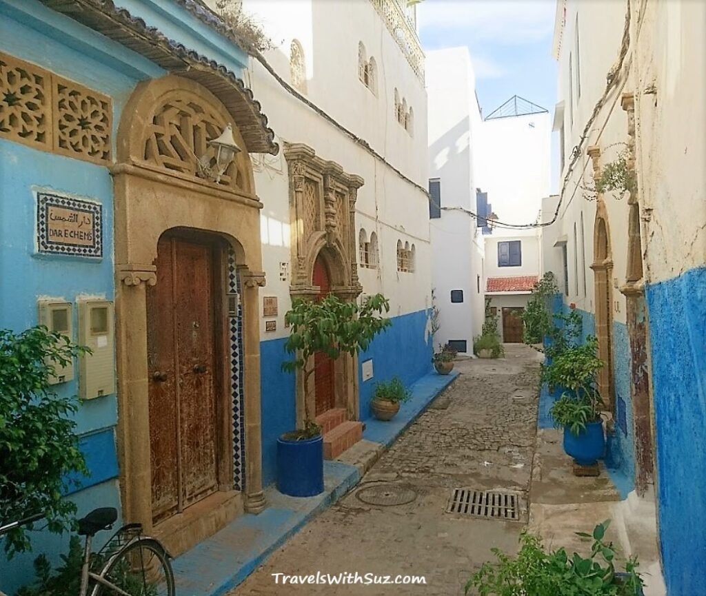 street in the kasbah, Rabat, Morocco