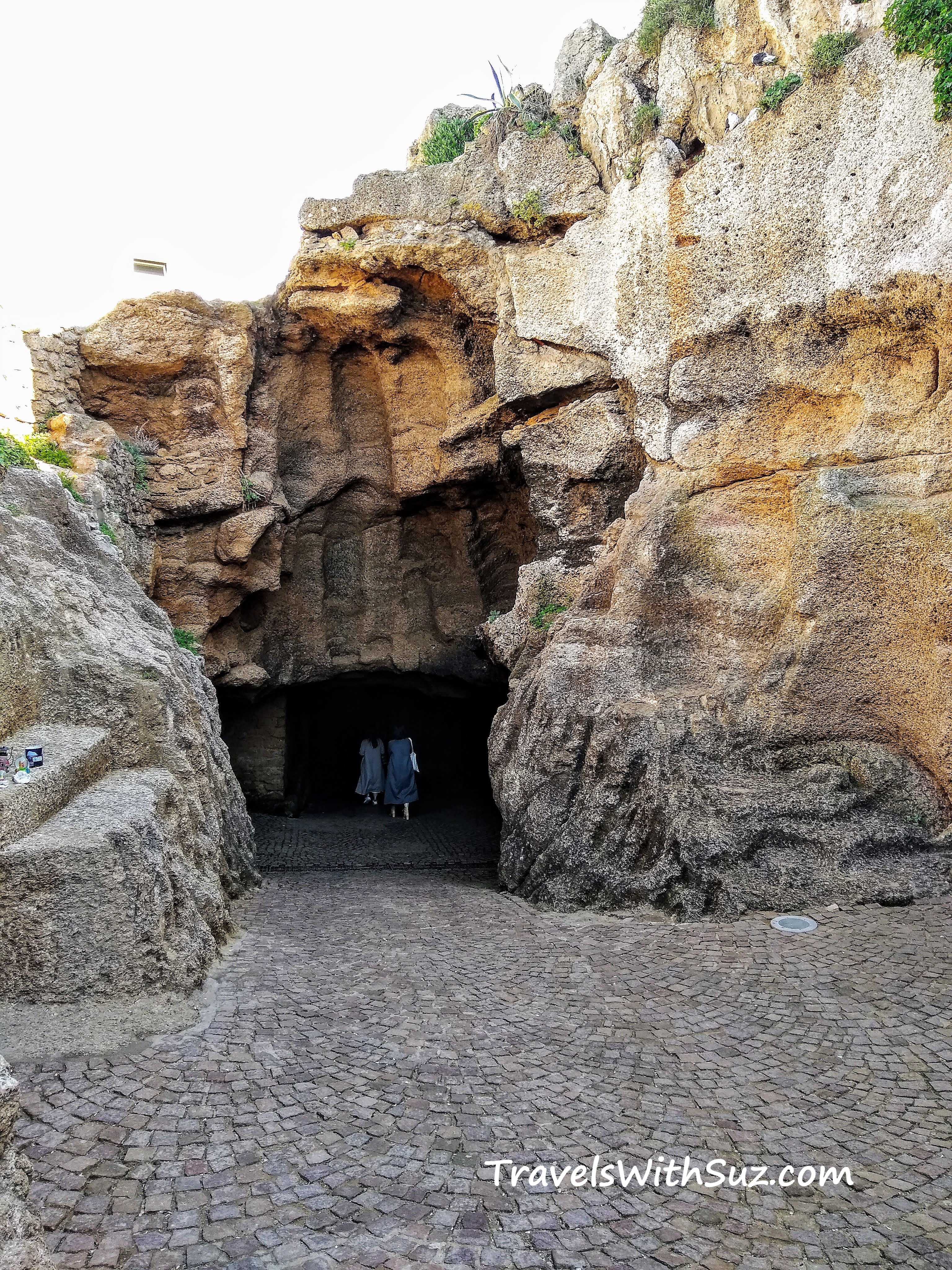 entrance to the Cave of Hercules, outside Tangier