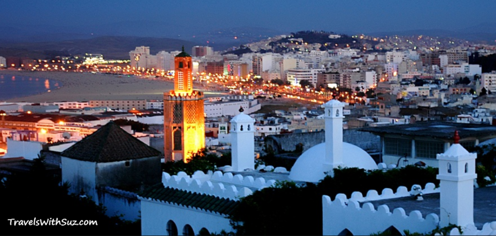 Modern Tangier, featuring the Grand Mosque