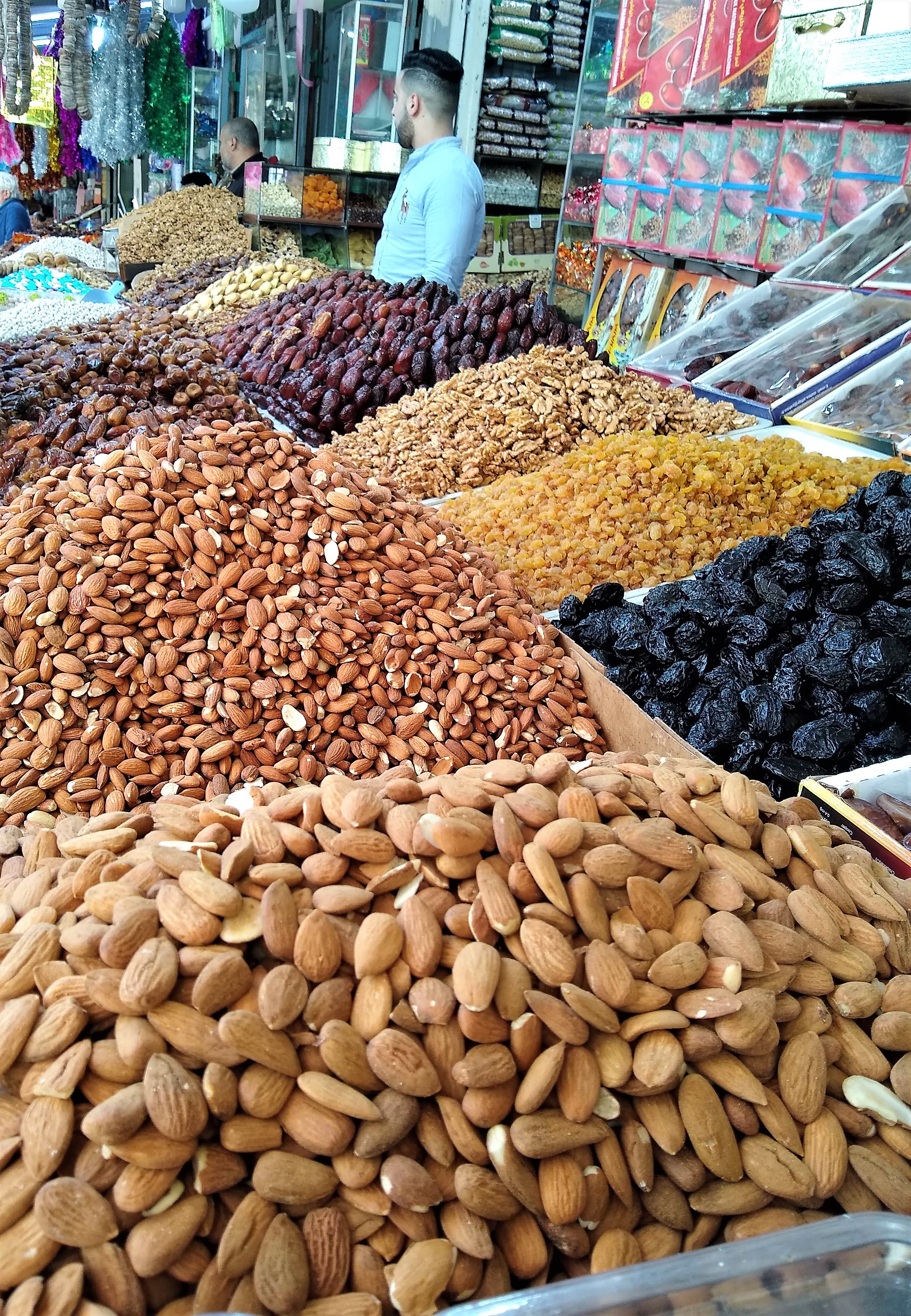 Nuts and fruits, Tetouan Morocco, UNESCO