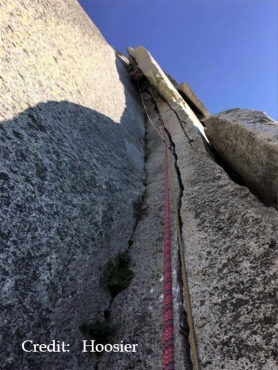 Pitch 13, NW Face of Half Dome