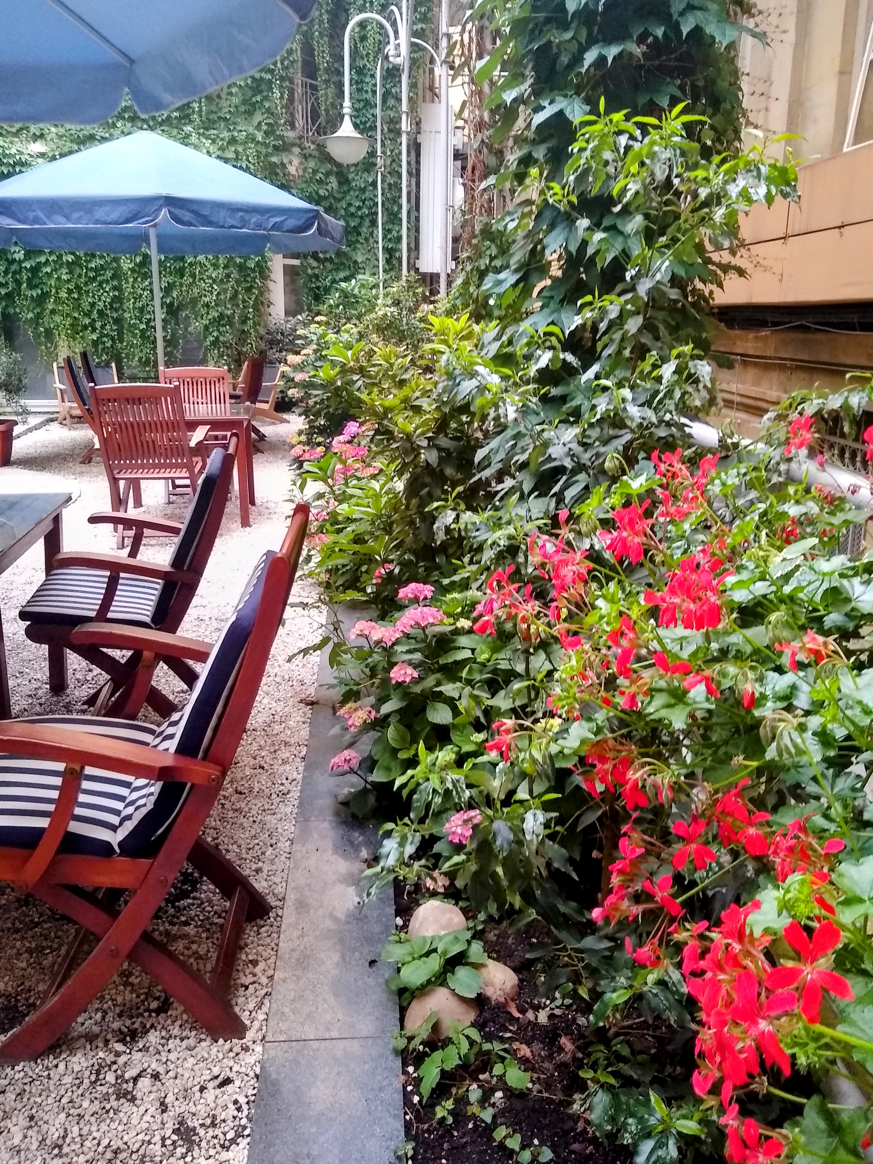 Courtyard of the Schwarzer Bock Hotel