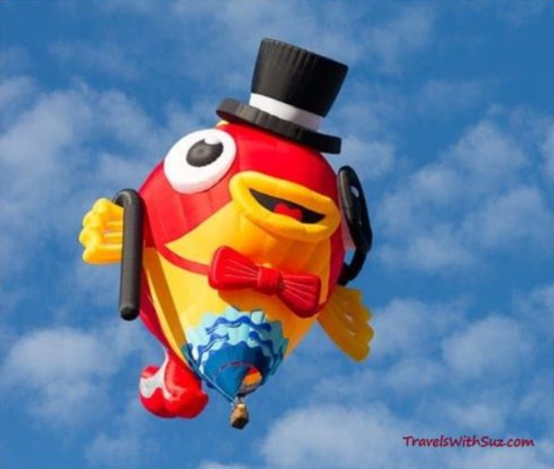 Mr. Fish - Albuquerque International Balloon Fiesta - TravelsWithSuz.com