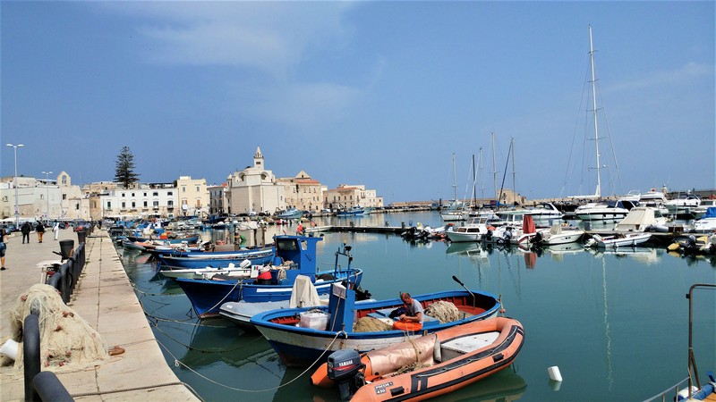 Italy: Off the Beaten Track in Abruzzo + Puglia - fishing boats in harbor